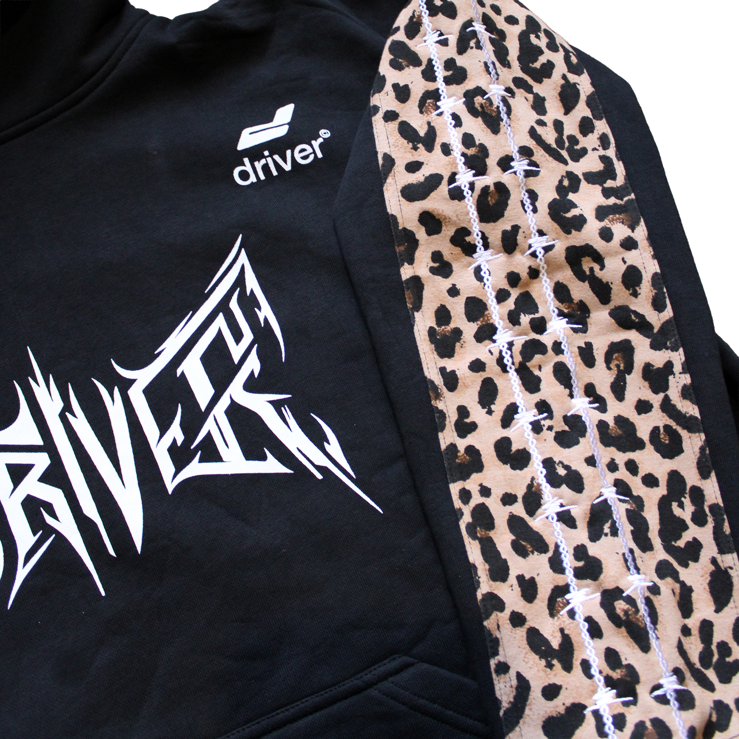 BARBED WIRE HOODIE (CHEETAH)