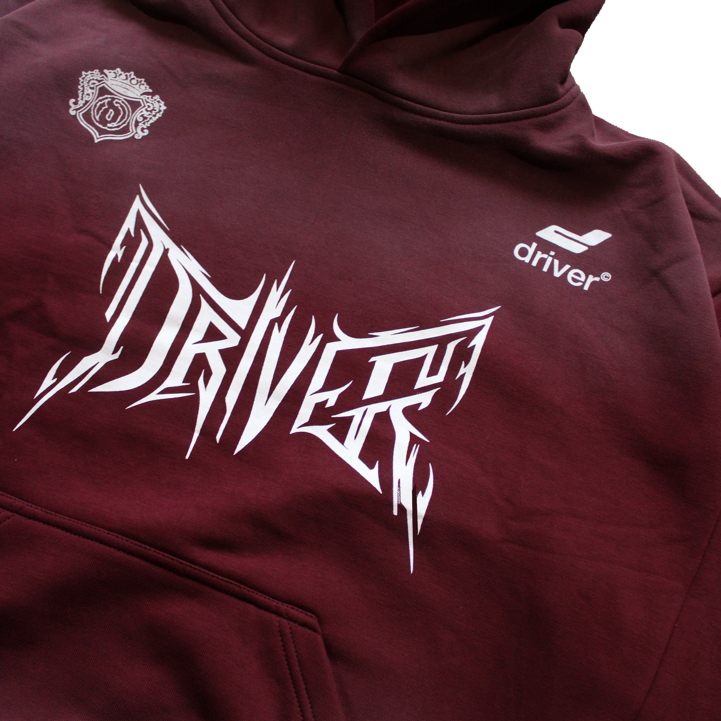 BARBED WIRE HOODIE (CRIMSON)