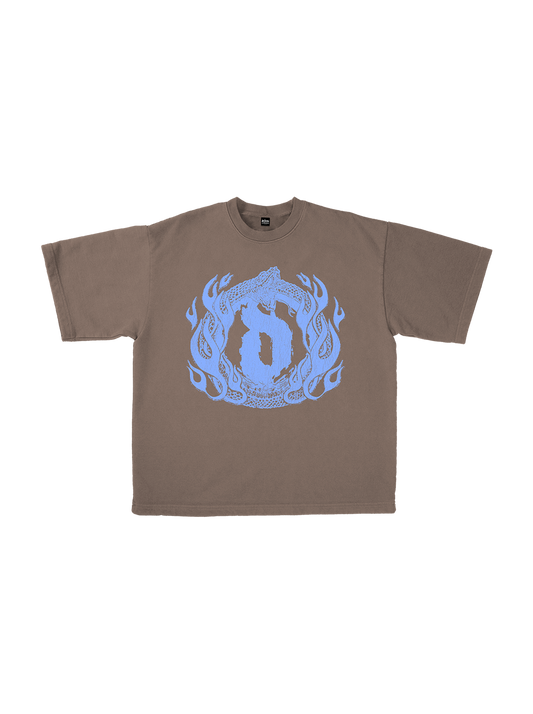 MOTORCOIL TEE [BROWN]