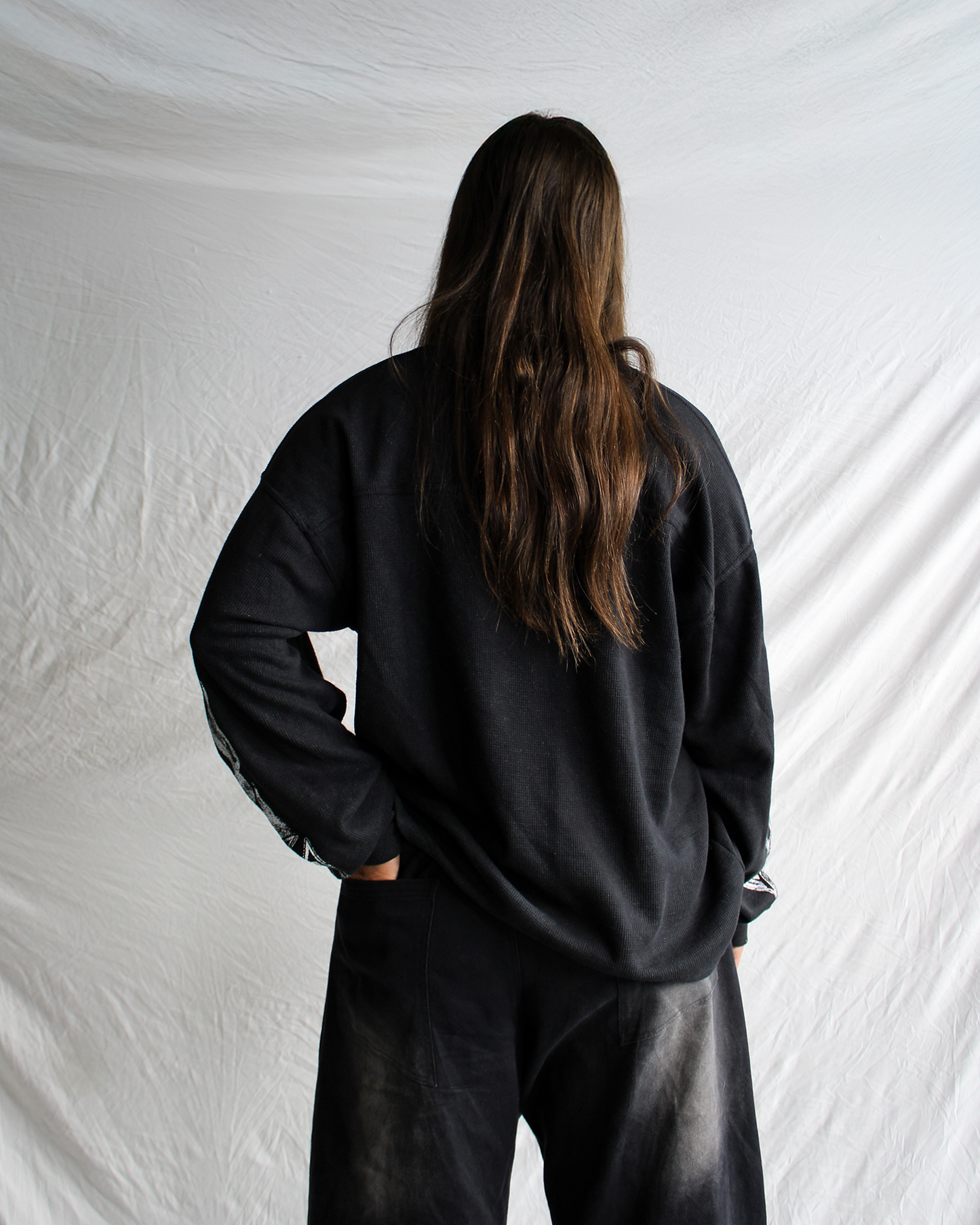 UTENSHU THERMAL - FADED BLACK