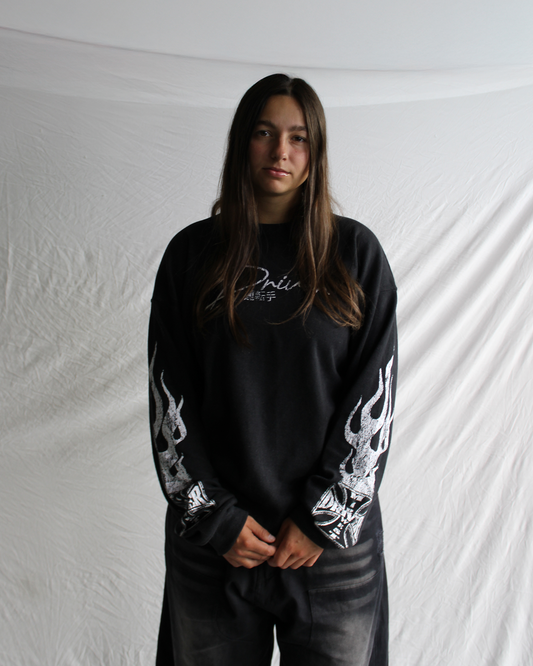 UTENSHU THERMAL - FADED BLACK