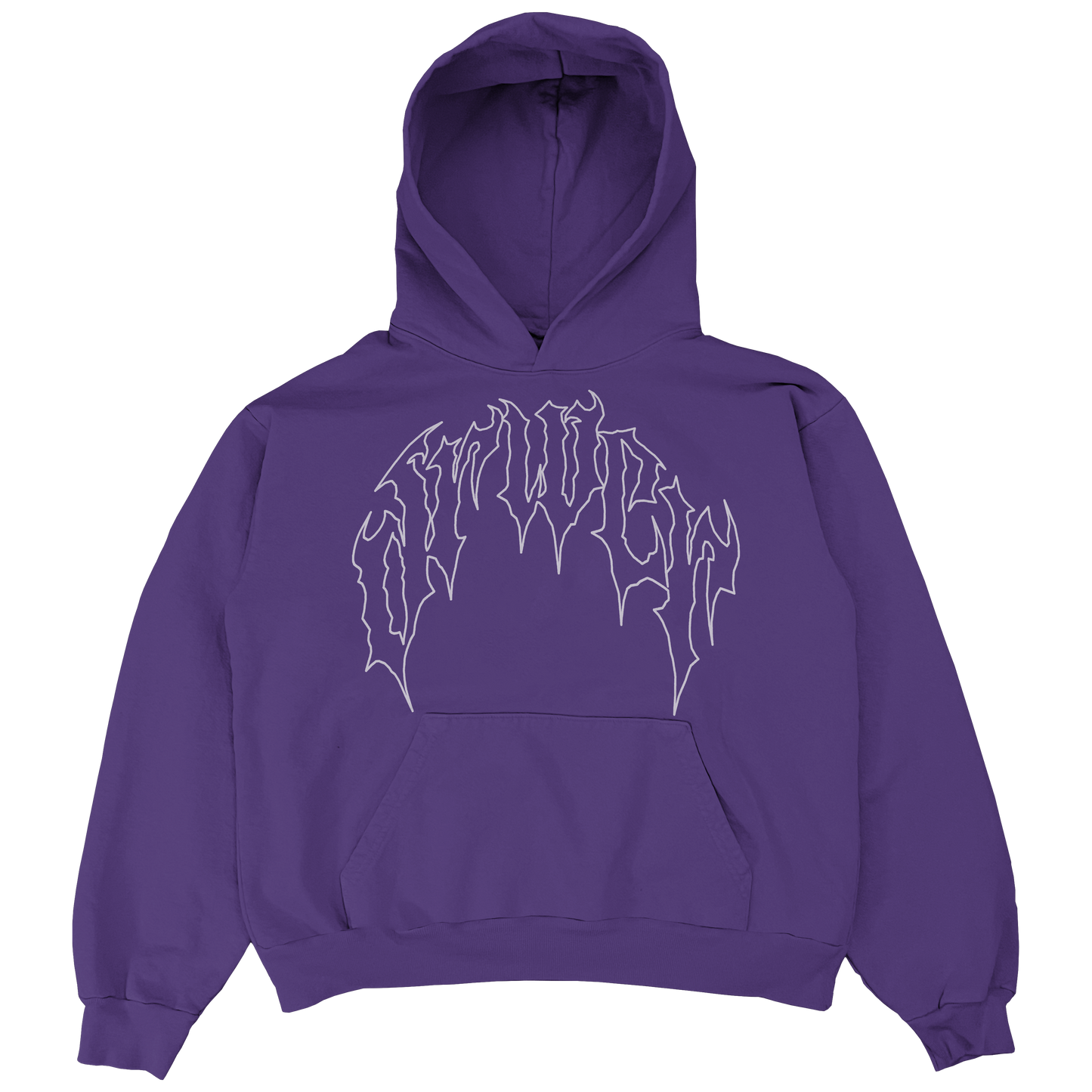 METALLIC HOODIE [GRAPE]