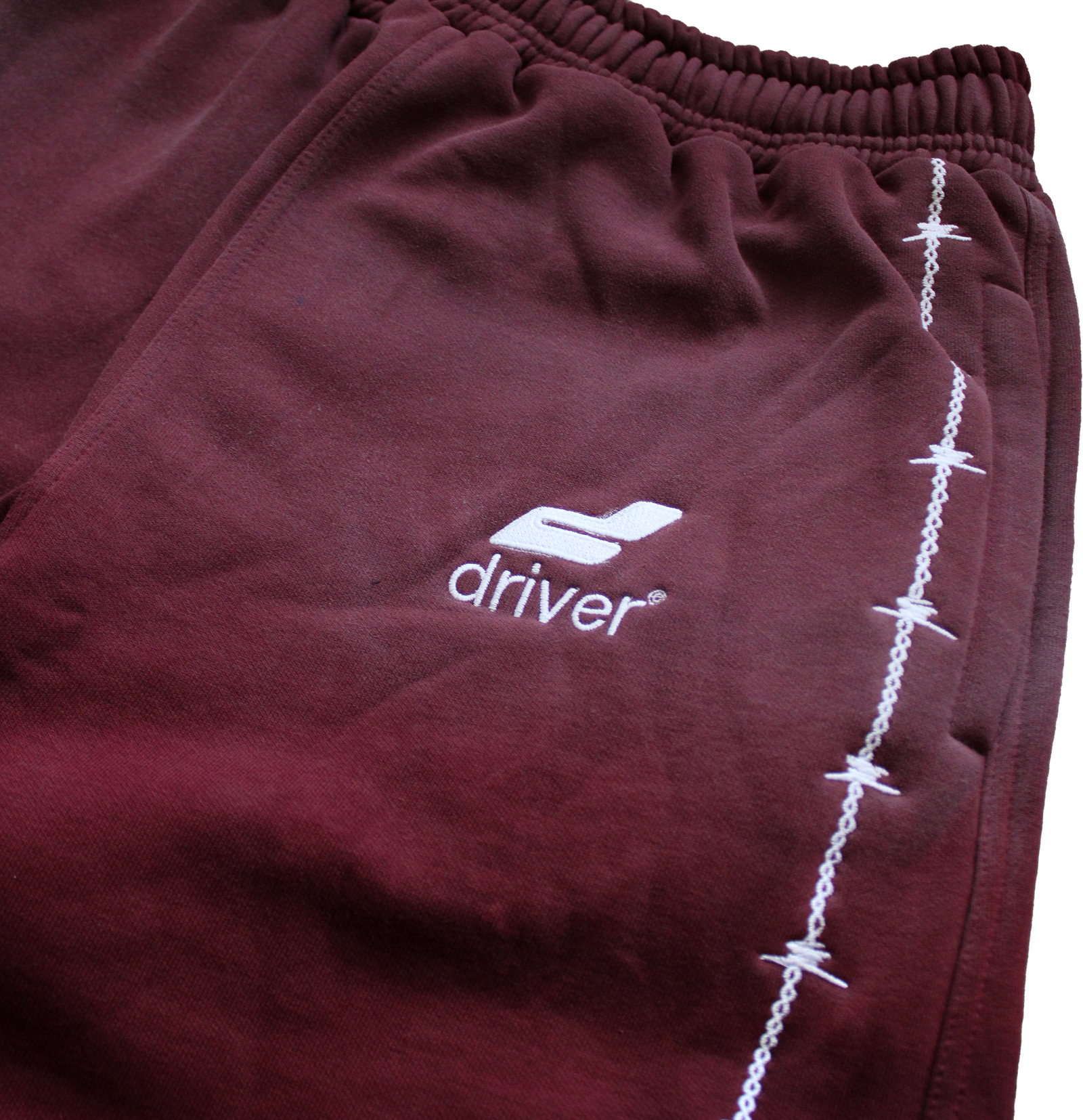 BARBED WIRE SWEATS (CRIMSON)