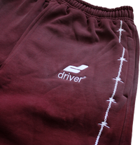 BARBED WIRE SWEATS (CRIMSON)