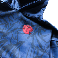 ABSTRACTIVE COBALT HOODIE
