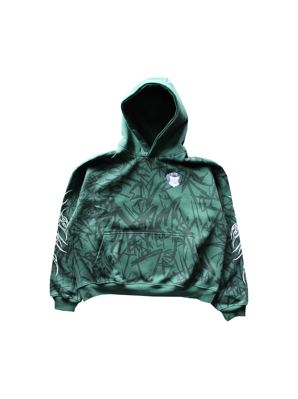 ABSTRACTIVE JUNGLE HOODIE