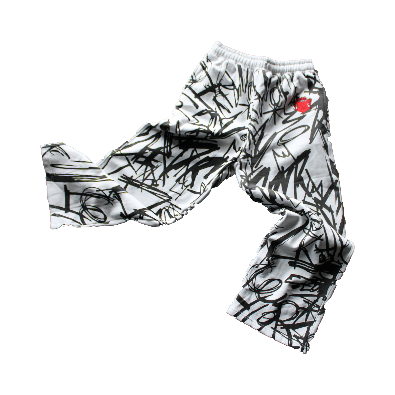 GRAFFITI SWEATS [ASH GRAY]