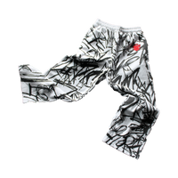 GRAFFITI SWEATS [ASH GRAY]
